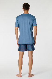 221-1-MRS-S/841 Heren Pyjama, blauw