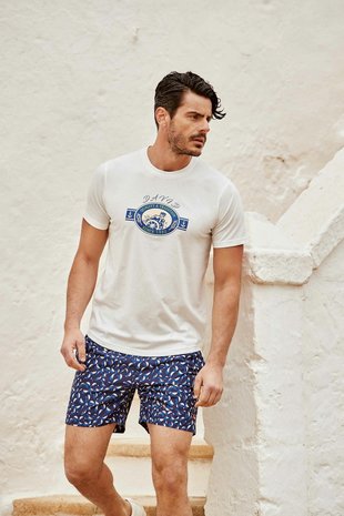 Swim shorts LIL PALM  DM22-B09BLUE