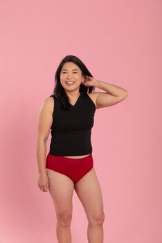 Comfy Slip rood MARIE DAILY