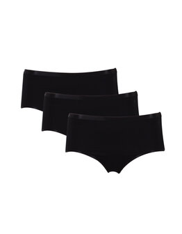 3-Pack Comfort Tailleslip zwart  999-1-WIT-Z/199