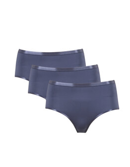 3-Pack Comfort Slip grey blue  999-1-WIT-Z/180