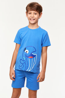 Jongens Pyjama , blauw 231-1-PLE-Z/866