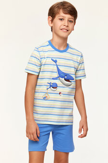 Jongens Pyjama multicolor gestreept 231-1-PUS-S/904