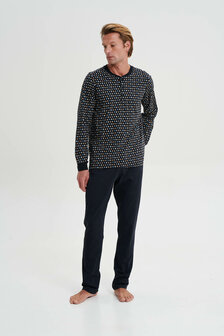 Heren pyjama lang blue caviar 19645 701