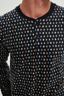 Heren pyjama lang blue caviar 19645 701