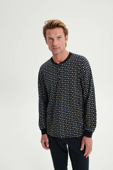Heren pyjama lang blue caviar 19645 701
