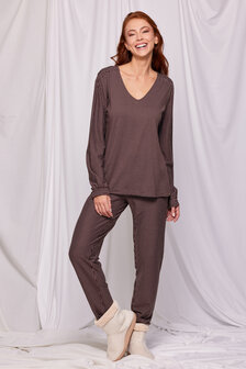 Dames Pyjama,verticale streep 232-50-XPA-S/983 