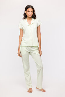 Dames Pyjama,pastelgroen 241-10-PIS-S/706 