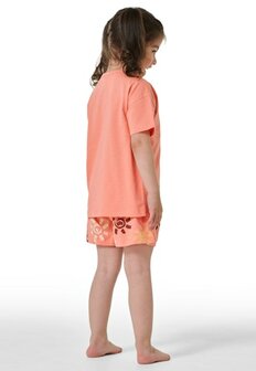 Meisjes Pyjama KM Abrikoos 182561-603