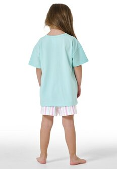 Meisjes Pyjama KM Lichtgroen 182561-703