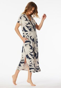 Nightshirt graphit korte mouw 120cm 182539-207