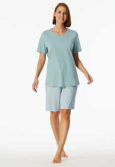 Dames pyjama short mineral 181247-709