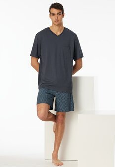 Pyjama KM graphit 181153-207