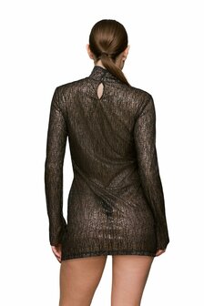TABEI ZWART KORT JURKJE 3502185 ZWA