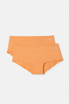 252-10-HID-Z/509 Meisjes hipster, zacht oranje