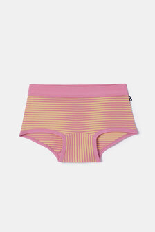 252-10-SHD-Z/015 Meisjes shorty, roze + streep