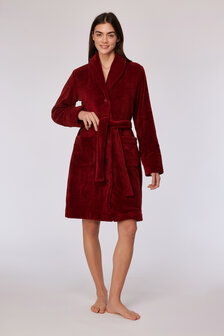 252-10-MOL-C/495 Dames kamerjas donkerrood