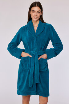 252-10-MOL-C/795 Dames kamerjas groenblauw