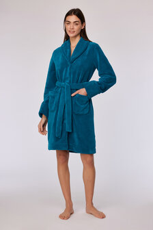 252-10-MOL-C/795 Dames kamerjas groenblauw