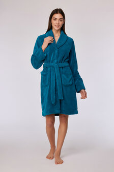 252-10-MOL-C/795 Dames kamerjas groenblauw