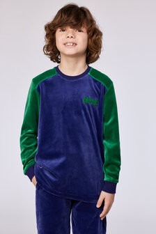 252-10-QRM-V/897 Jongens-Heren Pyjama,donkerblauw