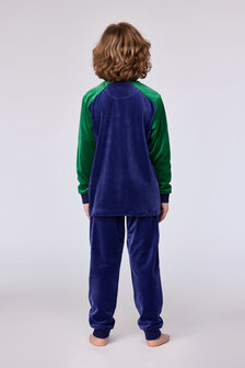 252-10-QRM-V/897 Jongens-Heren Pyjama,donkerblauw
