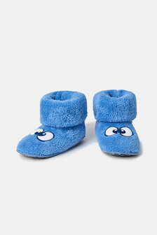 252-10-BOR-M/863 Pantoffels blauw