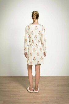 Dana Long Sleeve Nightdress Tanaka White W25-PIP51.503.501