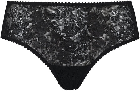 Peekaboo Black and sand brazilian brief 37474
