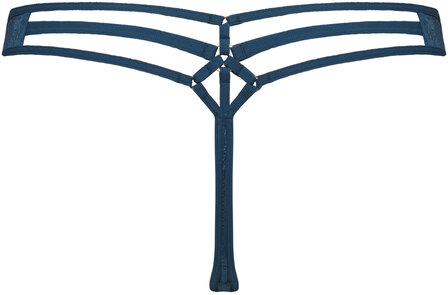 Space Odyssey thong teal lace 37453