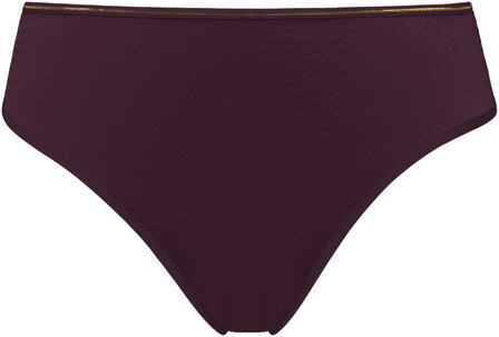 Dame De Paris thong aubergine whisper 37402