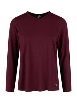Damespyjama burgundy/pink 621818 3750 + 622003 38187