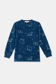 262-10-PLC-V/924 Jongens Pyjama, galaxy print