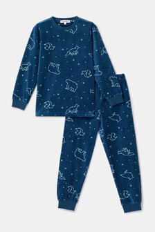 262-10-PLC-V/924 Jongens Pyjama, galaxy print