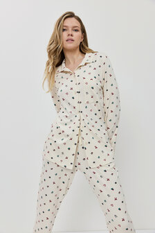 Charlyn pyjama long W26-AR-CHARLY-PL-CREAM