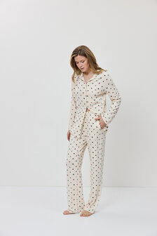Charlyn pyjama long W26-AR-CHARLY-PL-CREAM