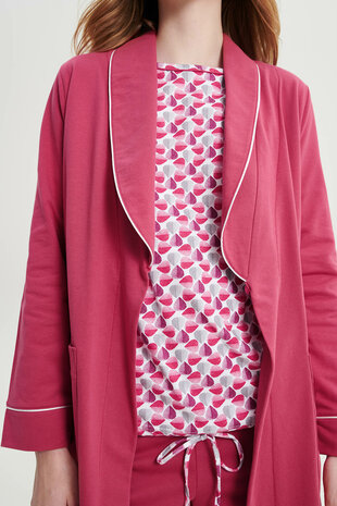 Dames Kamerjas rose taupe 19139 267