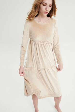 Lounge Dress beige 19334 111