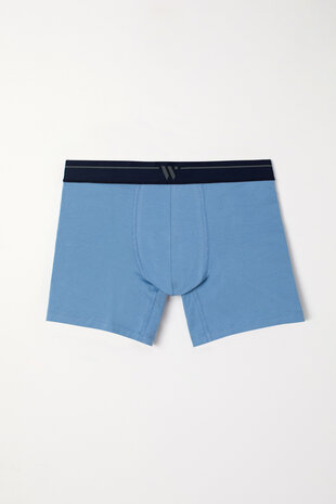 Jongens-Heren Boxer,groen-blauwe streep+blauw  241-12-QLC-Z/070 