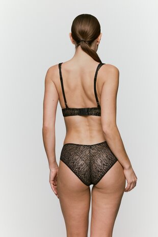 TABEI ZWART VOORGEVORMDE BRALETTE 3502129 ZWA