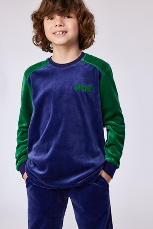 252-10-QRM-V/897 Jongens-Heren Pyjama,donkerblauw