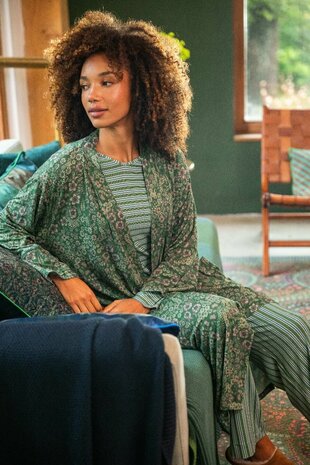 Naomi Kimono Daisy Dreams Green W25-PIP51.510.401
