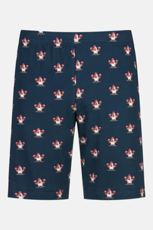 Herenpyjama korte mouw sporty chicken yacht blue 2210018+2220061 668