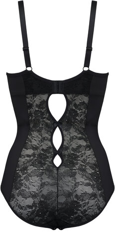 Peekaboo Black and sand plunge balcony body 37476