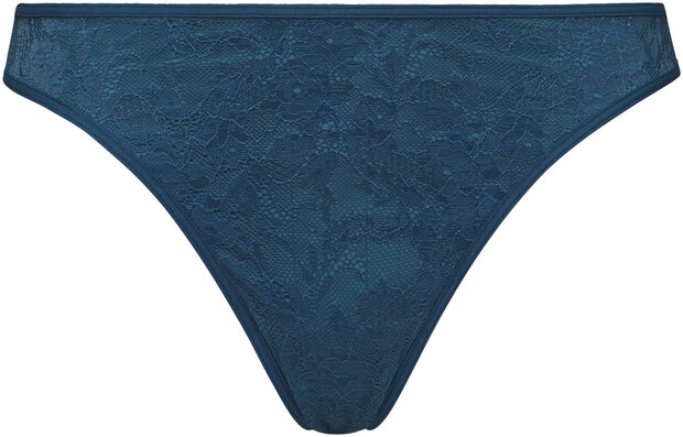 Space Odyssey thong teal lace 37453