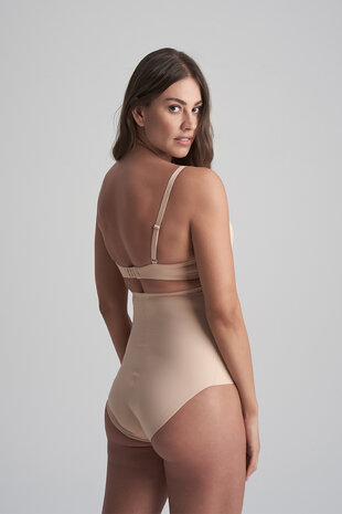 Sculpting High Waist Brief Beige SCPHWB