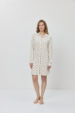Charlyn nightdress W26-AR-CHARLY-N-CREAM